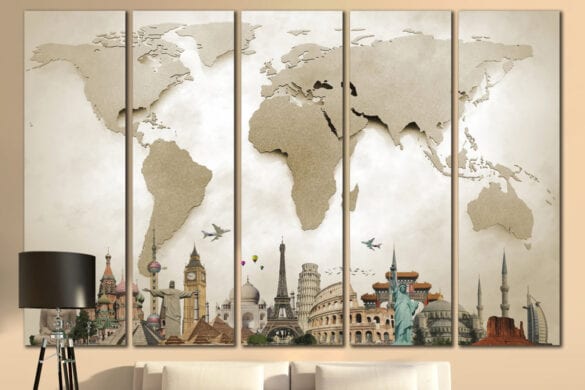 Love Travel? Check Out These Travel-Theme Home Décor Ideas! - Tourist's